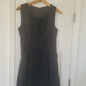 Tahari Black A-line Dress